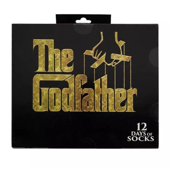 THE GODFATHER 12 Days Of Socks Crew & Low Cut Socks Men's Shoe 6-12 NEW - Picture 2 of 4